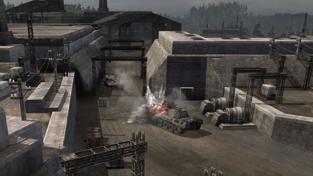 company of heroes screenshots. In this first screenshot,