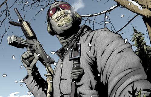 Modern warfare 2 ghost comic online
