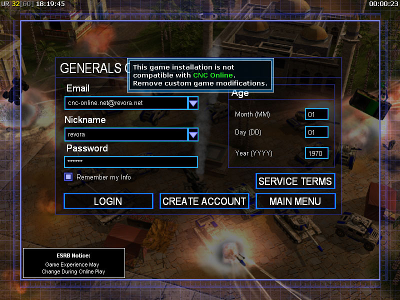 command and conquer generals zero hour cheat engine