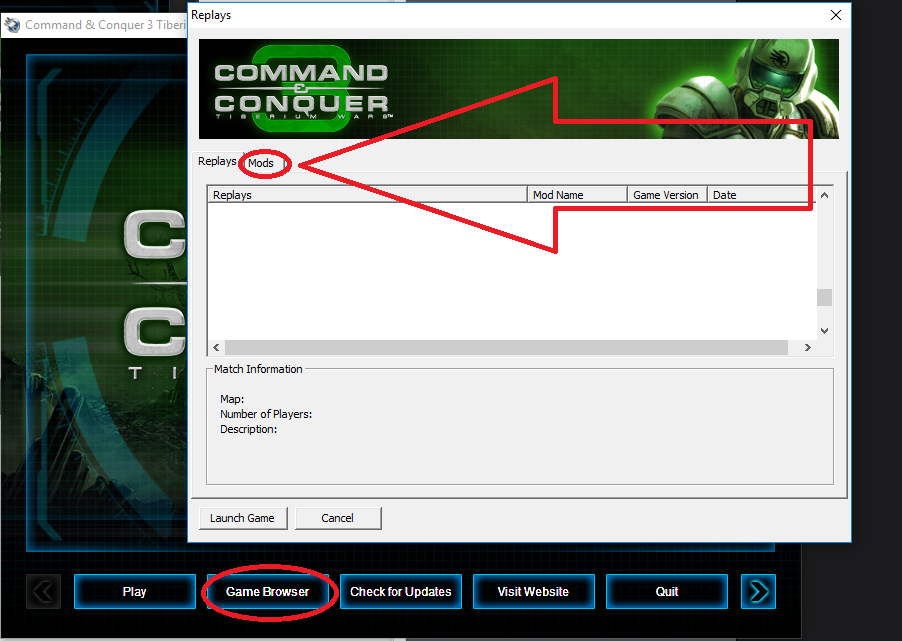 command and conquer 3 patch 1.00 mod